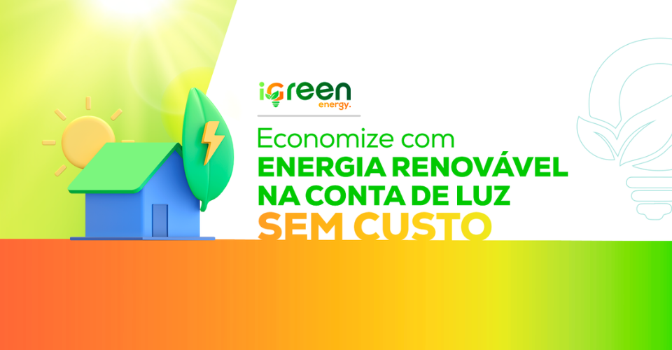 Ilustração Energia Sustentável